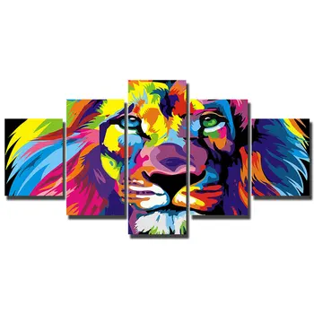 Artryst Canvas Posters Home Decor Wall Art Framework 5 Pieces Colorful Be The Lion Paintings For Living Room HD Prints WY019
Artryst Canvas Posters Home Decor Wall Art Framework 5 Pieces Colorful Be The Lion Paintings For Living Room HD Prints WY019