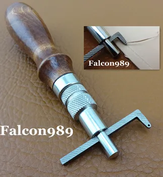 1pc Leather Craft Sewing Stitching Pro Adjustable Edge Groover DIY Tool Carving Stamping Knife Cutter Punch Chisel Pricking Iron
1pc Leather Craft Sewing Stitching Pro Adjustable Edge Groover DIY Tool Carving Stamping Knife Cutter Punch Chisel Pricking Iron