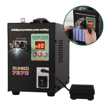 Micro-Computer Spot Welder with LED light 737G 737B S787A Welding Machine Pulse Battery Spot Welding for 18650 Battery
Micro-Computer Spot Welder with LED light 737G 737B S787A Welding Machine Pulse Battery Spot Welding for 18650 Battery