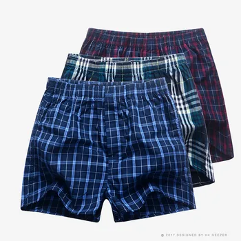 3 Pcs/set Men Boxer Plaid Underpants Cotton Underwear Male Sleep Shorts Top Quality Loose Homewear Oversize
3 Pcs/set Men Boxer Plaid Underpants Cotton Underwear Male Sleep Shorts Top Quality Loose Homewear Oversize