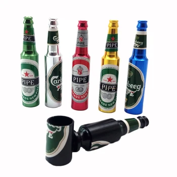 Mini Beer Smok Metal Pipes Portable Creative Smoking Pipe Herb Tobacco Pipe Gift Gift Grinder Smoke Hookah Narguile Random
Mini Beer Smok Metal Pipes Portable Creative Smoking Pipe Herb Tobacco Pipe Gift Gift Grinder Smoke Hookah Narguile Random