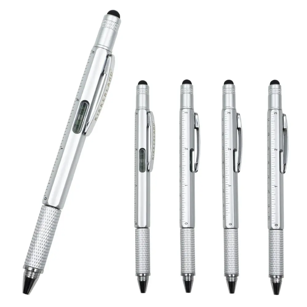 10PCS/LOT Multi Function Touch Screen Tool Stylus Pen with Spirit Level Ruler Screwdriver School Supplies
10PCS/LOT Multi Function Touch Screen Tool Stylus Pen with Spirit Level Ruler Screwdriver School Supplies