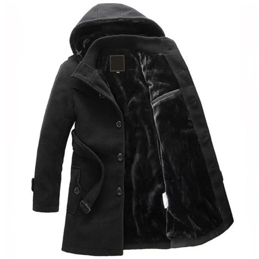 Hot Sale Winter wool coat men long sections thick warm woolen coats Mens Casual Jacket casaco masculino palto peacoat overcoat
Hot Sale Winter wool coat men long sections thick warm woolen coats Mens Casual Jacket casaco masculino palto peacoat overcoat