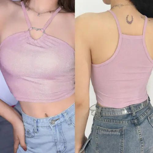 Stylish Hot Sale Women Sexy Criss-Cross Sleeveless Crop Tops Lady Summer Halter Sling Backless Party Club Off-shoulder Tops S-L
Stylish Hot Sale Women Sexy Criss-Cross Sleeveless Crop Tops Lady Summer Halter Sling Backless Party Club Off-shoulder Tops S-L