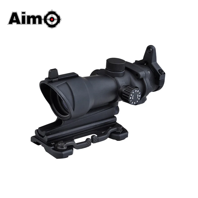 Aim-O Tactical Riflescope ACOG 4X32 Scope Red/Green Reticle with QD Mount Softair Telescope AO5319 Airsoft Hunting Optics
Aim-O Tactical Riflescope ACOG 4X32 Scope Red/Green Reticle with QD Mount Softair Telescope AO5319 Airsoft Hunting Optics