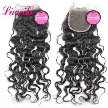 Liweike Natural Wave Lace Closure 4*4 Brazilian 150% Density 100% Remy Human Hair 1B Color Free Part Medium Brown Lace Closures
Liweike Natural Wave Lace Closure 4*4 Brazilian 150% Density 100% Remy Human Hair 1B Color Free Part Medium Brown Lace Closures