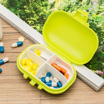 Portable Mini Pill Case Medicine Boxes 4 Grids Travel Home Medical Drugs Tablet Empty Container Home Holder Cases
Portable Mini Pill Case Medicine Boxes 4 Grids Travel Home Medical Drugs Tablet Empty Container Home Holder Cases