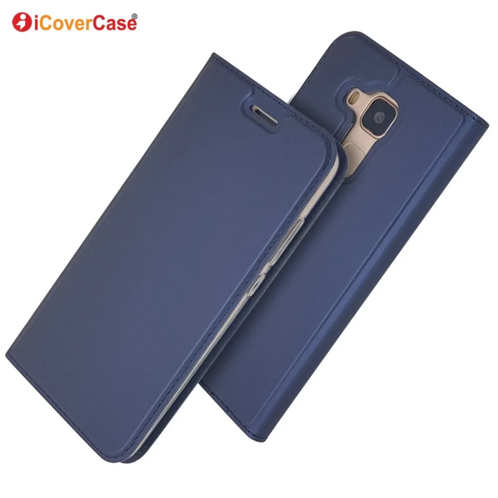 Чехол для Huawei maimang 5 ультра тонкий кожаный магнитных флип бумажник чехол G9 Plus / nova