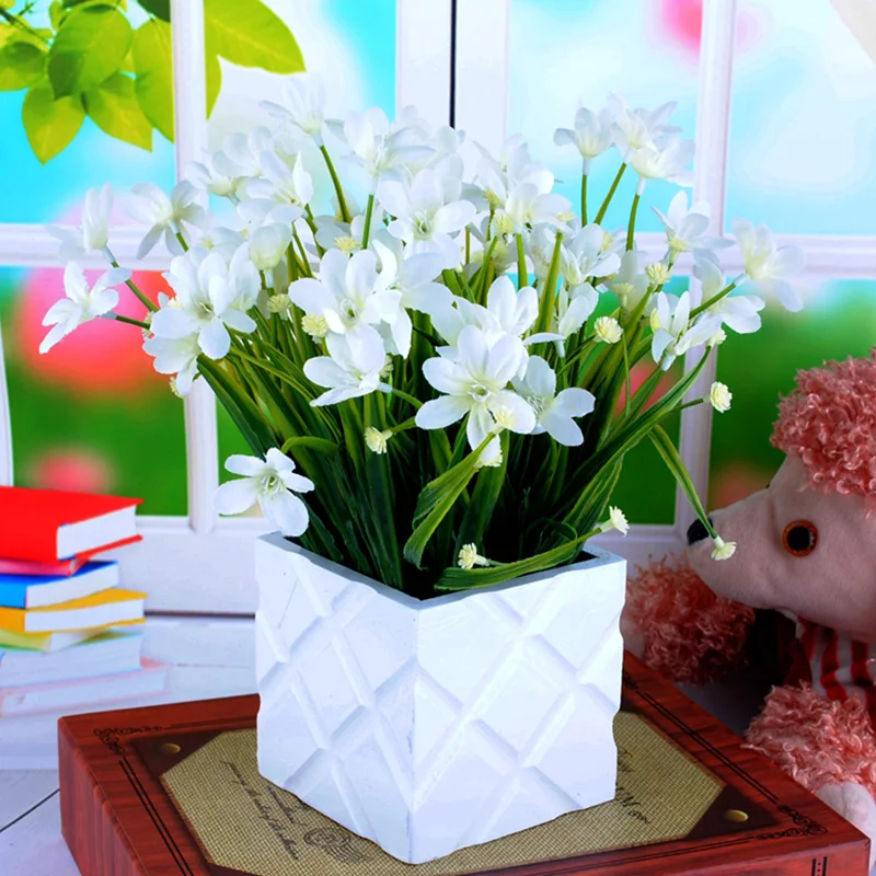 Orchid Silk Artificial Flowers Bouquet Bunch of 7 Fake Flower Graduation 2019 Home Wedding Decoration Table Indoor Fake Plants
Orchid Silk Artificial Flowers Bouquet Bunch of 7 Fake Flower Graduation 2019 Home Wedding Decoration Table Indoor Fake Plants