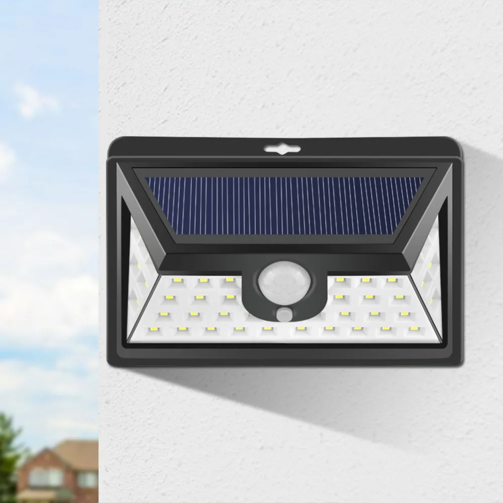 Solar LED Street Light 4 Modes Waterproof PIR Motion Sensor Solar Light Wide Angle Garden Wall Outdoor LED Solar Lamp 24-118LEDS
Solar LED Street Light 4 Modes Waterproof PIR Motion Sensor Solar Light Wide Angle Garden Wall Outdoor LED Solar Lamp 24-118LEDS