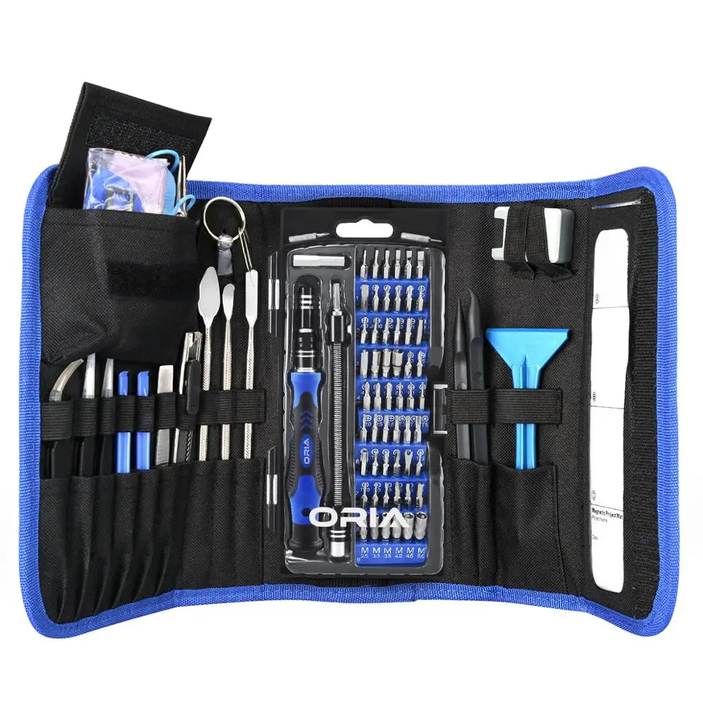 ORIA Precision Screwdriver Bit Set 86-in-1 Magnetic Screwdriver Kit For Phones Game Console Tablet PC Electronics Repair Tool
ORIA Precision Screwdriver Bit Set 86-in-1 Magnetic Screwdriver Kit For Phones Game Console Tablet PC Electronics Repair Tool