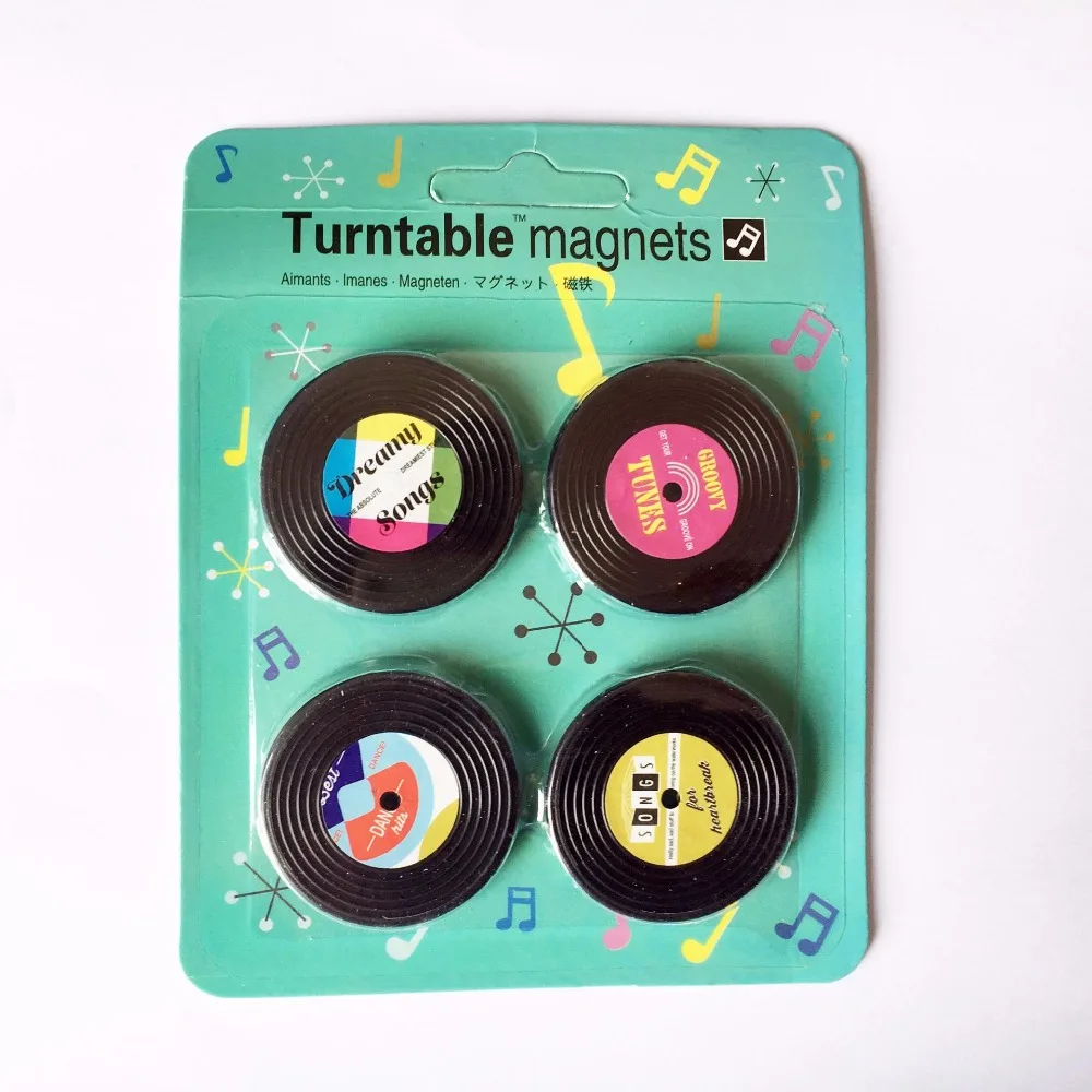 4pcs MixTape Fridge Magnet Nostalgia Disk Disc Record Cassette Tape Refrigerator Magnetic Message Sticker Bulletin Board Fun Toy
4pcs MixTape Fridge Magnet Nostalgia Disk Disc Record Cassette Tape Refrigerator Magnetic Message Sticker Bulletin Board Fun Toy