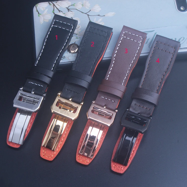 21mm Genuine Soft Leather Watch Band Strap Brown Black Fits for IWC Pilot
21mm Genuine Soft Leather Watch Band Strap Brown Black Fits for IWC Pilot