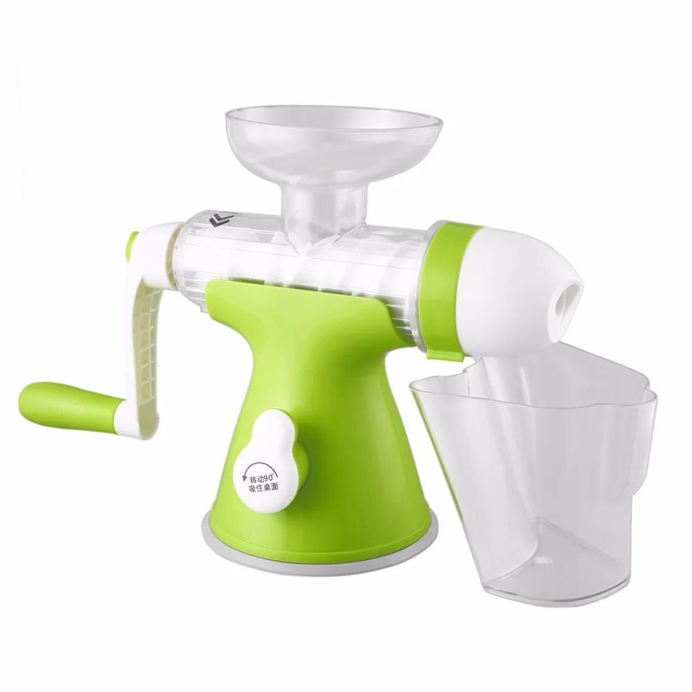 Manual Hand Crank Health Juicer Maker Slow Grinding Juicer for Home & Office Fruits Vegetables Juice Extractor
Manual Hand Crank Health Juicer Maker Slow Grinding Juicer for Home & Office Fruits Vegetables Juice Extractor