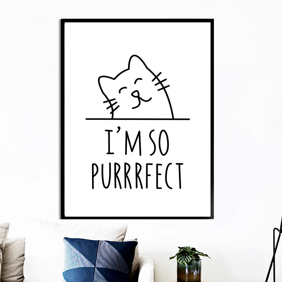 10++ Best Cat sayings wall art images info