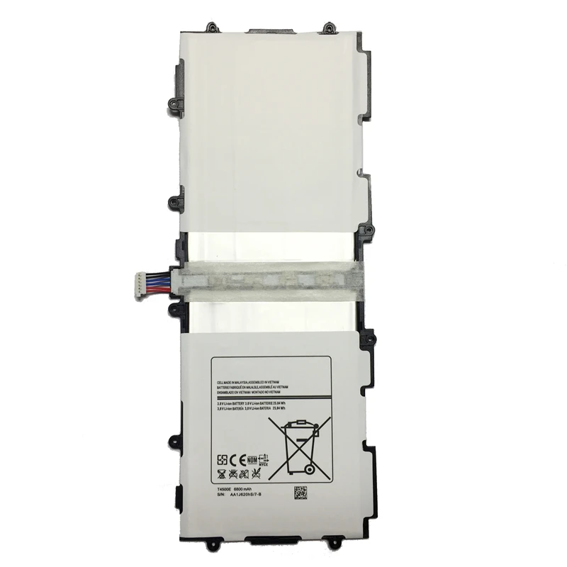 KiKiss Tablet Battery For Samsung Galaxy Tab 4 3 2 10.1 8.0 7.0 SM T530 GT P3100 P3110 P6200 P5200 Bateria T4000E T4450E T4500E
KiKiss Tablet Battery For Samsung Galaxy Tab 4 3 2 10.1 8.0 7.0 SM T530 GT P3100 P3110 P6200 P5200 Bateria T4000E T4450E T4500E