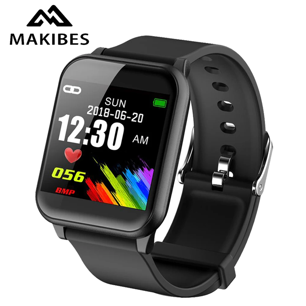 Makibes B02 Smart Band 1.3" IPS GLASS Screen Fitness Tracker Bracelet IP67 Waterproof Sport Blood Pressure Wristband Smart Watch
Makibes B02 Smart Band 1.3" IPS GLASS Screen Fitness Tracker Bracelet IP67 Waterproof Sport Blood Pressure Wristband Smart Watch