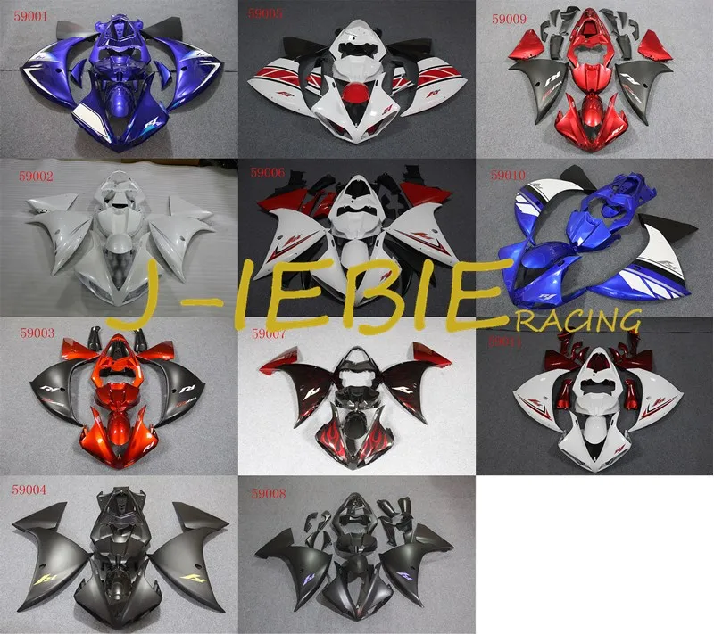 ABS Injection Fairing Body Work Frame Kit for Yamaha YZF 1000 R1 2009 2010 2011
ABS Injection Fairing Body Work Frame Kit for Yamaha YZF 1000 R1 2009 2010 2011