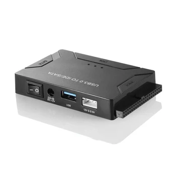 Powstro Hard Disk Data Transfer Converter USB3.0 To SATA Converter Converter For 2.5/3.5 Optical Drive For PC Laptop
Powstro Hard Disk Data Transfer Converter USB3.0 To SATA Converter Converter For 2.5/3.5 Optical Drive For PC Laptop