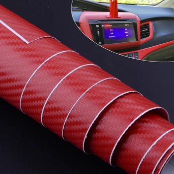 CITALL Universal Car SUV Red PVC Carbon Fiber Vinyl Interior Roll Accessories Panel Wrap Sticker 127x30cm 
CITALL Universal Car SUV Red PVC Carbon Fiber Vinyl Interior Roll Accessories Panel Wrap Sticker 127x30cm