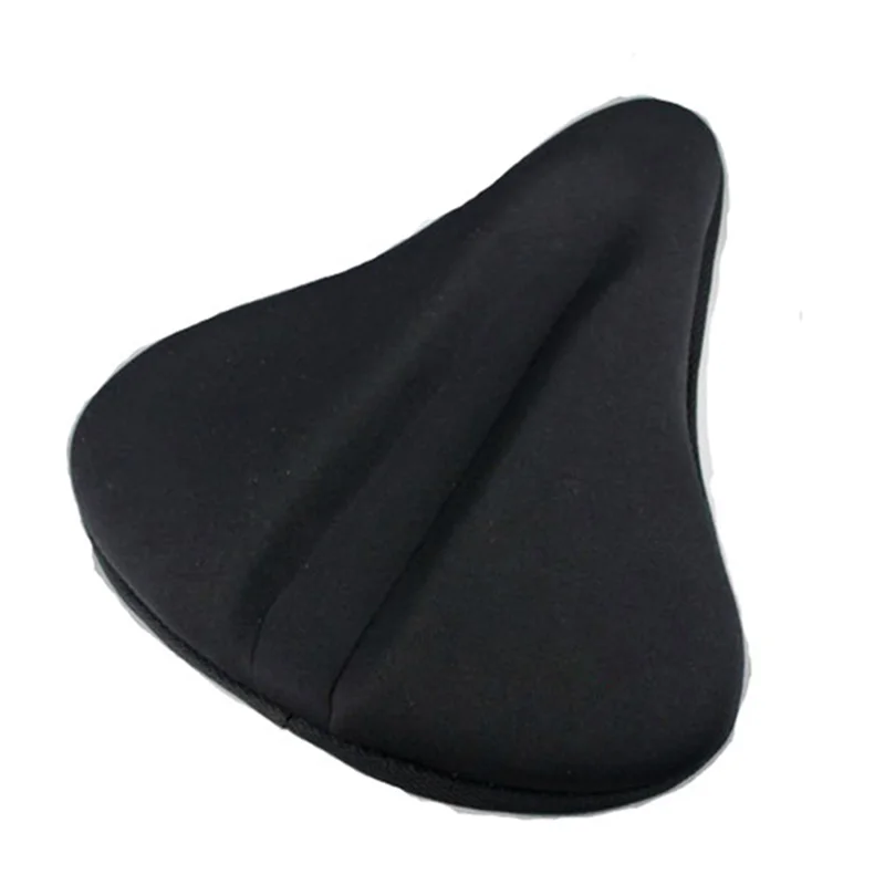 Black Bike Seat Gel Silicone Cushion Cover 28*25*1.5cm Exercise Wide Women Bike Anti-slip Gripping
Black Bike Seat Gel Silicone Cushion Cover 28*25*1.5cm Exercise Wide Women Bike Anti-slip Gripping