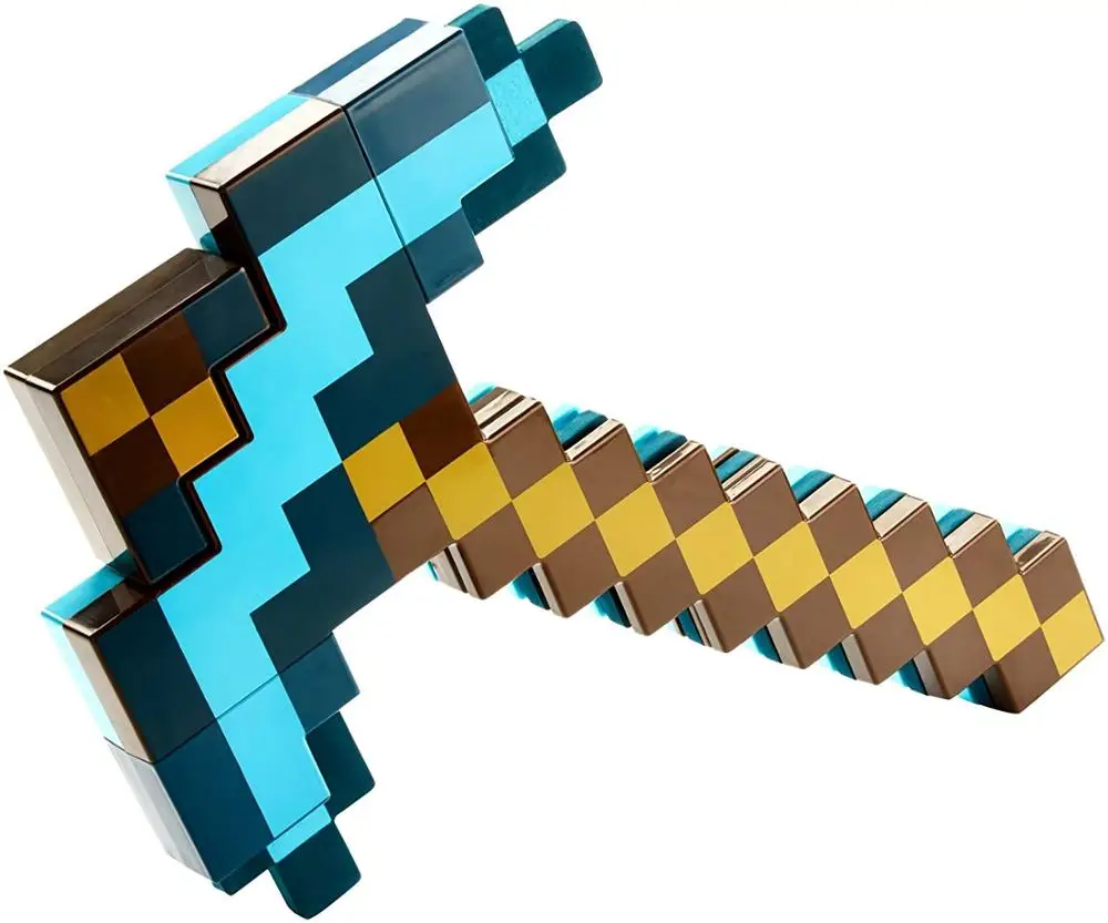 2 In 1 Minecraft Toy Transforming Diamond Swords and Pick Axe Variant Weapon with Light and Sound for Kids Gifts
2 In 1 Minecraft Toy Transforming Diamond Swords and Pick Axe Variant Weapon with Light and Sound for Kids Gifts