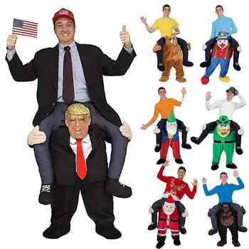 Horse riding Donald Trump Pants Joke Prank Halloween Party Dress Up Ride Carry Back Novelty Inflatable Magic Costumes Clothes
Horse riding Donald Trump Pants Joke Prank Halloween Party Dress Up Ride Carry Back Novelty Inflatable Magic Costumes Clothes