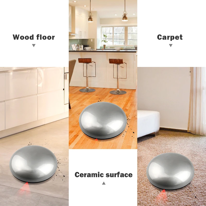 Creative Floor Sweeping Robot Intelligent Automatic Floor Cleaning Sweeping Dust Collector Household Cleaning Tools
Creative Floor Sweeping Robot Intelligent Automatic Floor Cleaning Sweeping Dust Collector Household Cleaning Tools