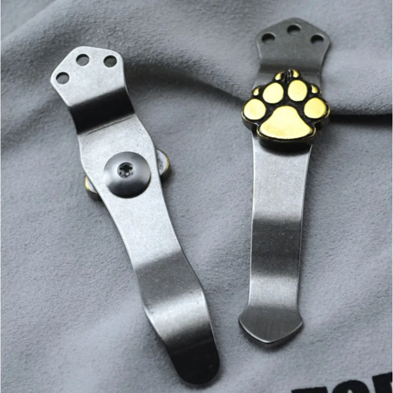 EDC Pocket Tools Emerson CQC Titanium Alloy Back Clip Butterfly Pocket Clip ZT Zero Error Back Clip DIY Accessories
EDC Pocket Tools Emerson CQC Titanium Alloy Back Clip Butterfly Pocket Clip ZT Zero Error Back Clip DIY Accessories