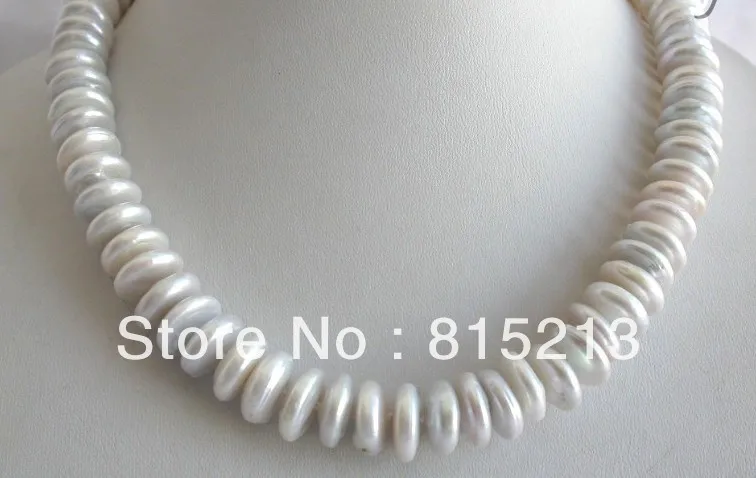 FREE SHIPPING>@@> N215 stunning big 13mm white round coin freshwater cultured pearl necklace
FREE SHIPPING>@@> N215 stunning big 13mm white round coin freshwater cultured pearl necklace