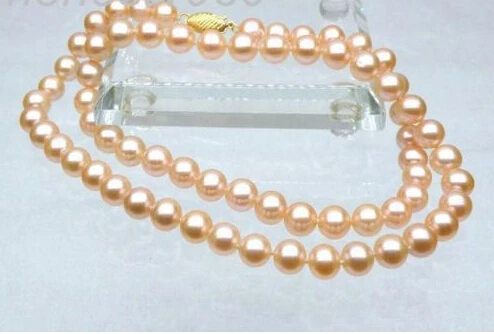 FREE shipping> >>>Genuine round 6.5-7mm AAA+ pink golden akoya pearl necklace 14KGP 17" 6.07
FREE shipping> >>>Genuine round 6.5-7mm AAA+ pink golden akoya pearl necklace 14KGP 17" 6.07