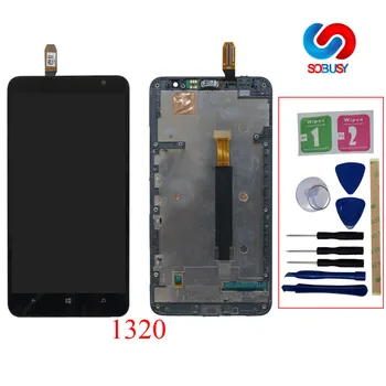 Original LCD Ecran For NOKIA Lumia 1320 RM-996 LCD Display Touch Screen+frame lcd Digitizer Replacement+Phone Tela LCDs Tools
Original LCD Ecran For NOKIA Lumia 1320 RM-996 LCD Display Touch Screen+frame lcd Digitizer Replacement+Phone Tela LCDs Tools