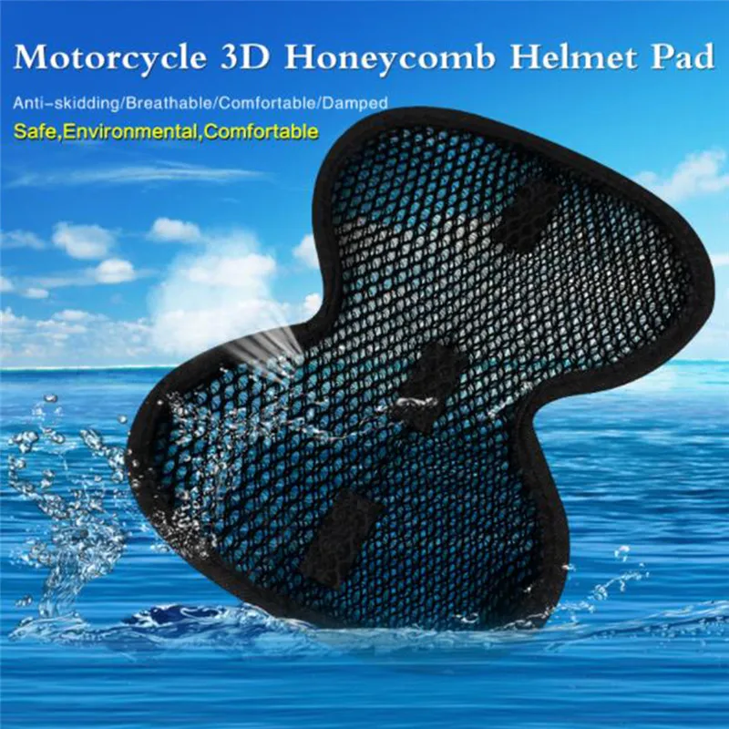 Motorcycle Scooter 3D Honeycomb Helmet Mesh Material Pad Waterproof Accessories Elastic
Motorcycle Scooter 3D Honeycomb Helmet Mesh Material Pad Waterproof Accessories Elastic