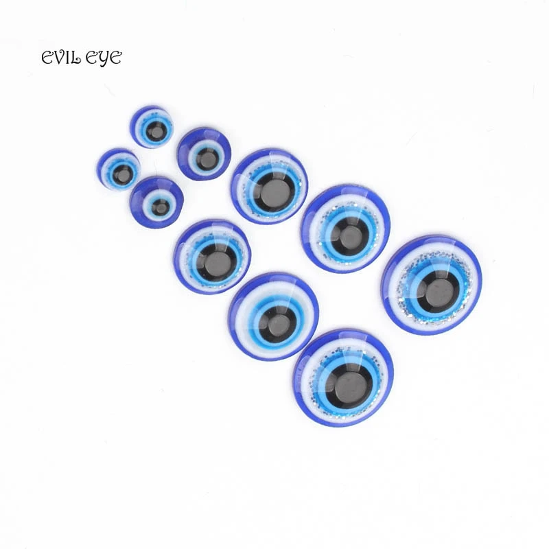 50pcs/lot Evil Eye Amulet Charm Beads Blue Crystal Beads Decal Accessories For DIY Jewelry Making Specification 6/8/12/14/16mm
50pcs/lot Evil Eye Amulet Charm Beads Blue Crystal Beads Decal Accessories For DIY Jewelry Making Specification 6/8/12/14/16mm