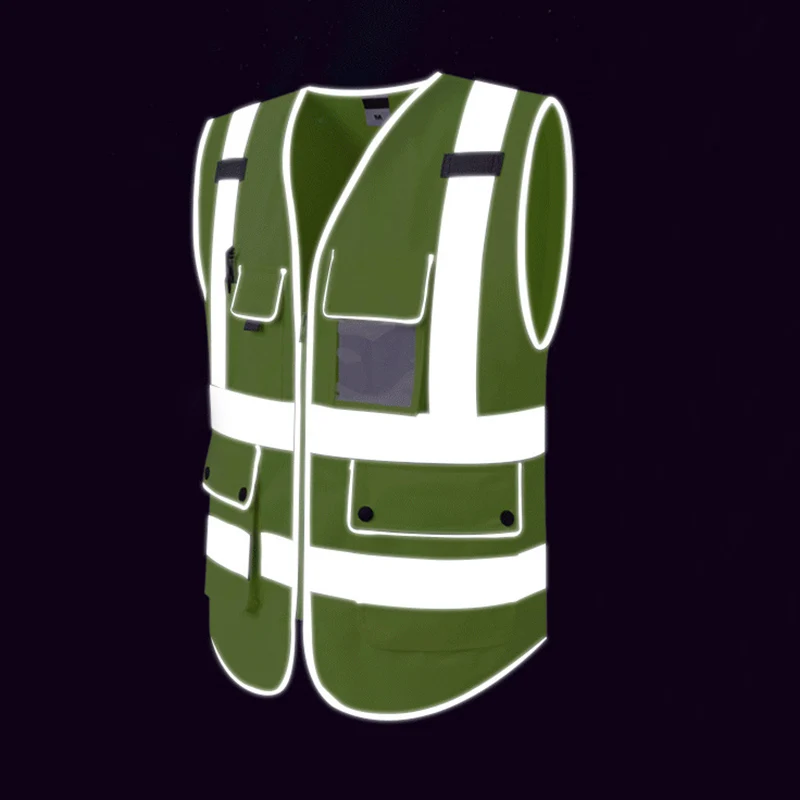 Reflective Vest High Visibility Multi pockets Safety Warning Clothes For Outdoor Working Running Cycling Sport Security Vests
Reflective Vest High Visibility Multi pockets Safety Warning Clothes For Outdoor Working Running Cycling Sport Security Vests