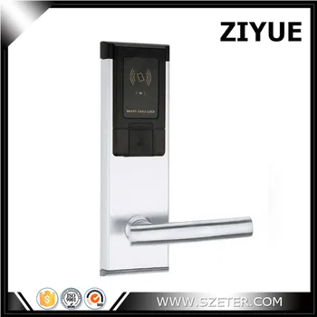 Electronic Smart Card Key Hotel Card Door Lock Hotel Security Lock with Software ET107RF
Electronic Smart Card Key Hotel Card Door Lock Hotel Security Lock with Software ET107RF