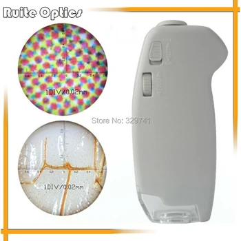 100X High Magnification Handle Pocket Magnifier mini Microscope with Scale for Seeing Micro Substances
100X High Magnification Handle Pocket Magnifier mini Microscope with Scale for Seeing Micro Substances