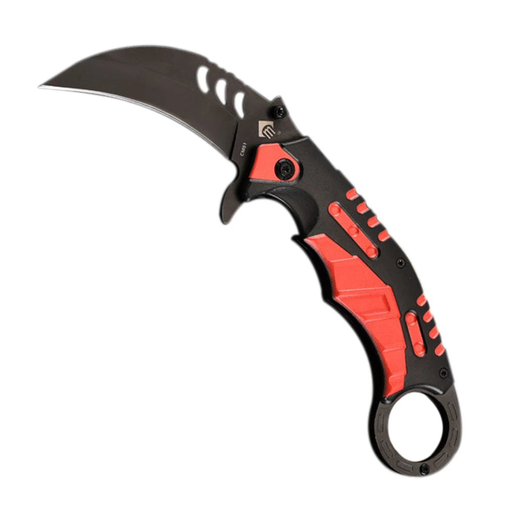 PDR Claw Knife 57HRC Hardness Rubber Handle Knife Blade Hunting Knife for Outdoor Camping Adventure
PDR Claw Knife 57HRC Hardness Rubber Handle Knife Blade Hunting Knife for Outdoor Camping Adventure