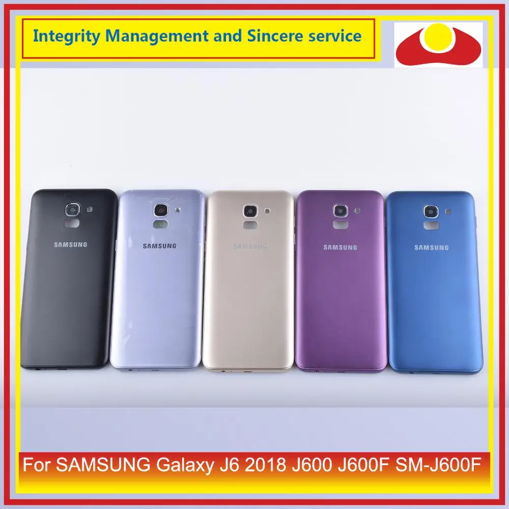 10Pcs/lot For Samsung Galaxy J6 2018 J600 J600F SM-J600F Housing Battery Door Rear Back Cover Case Chassis Shell J6 Replacement
10Pcs/lot For Samsung Galaxy J6 2018 J600 J600F SM-J600F Housing Battery Door Rear Back Cover Case Chassis Shell J6 Replacement