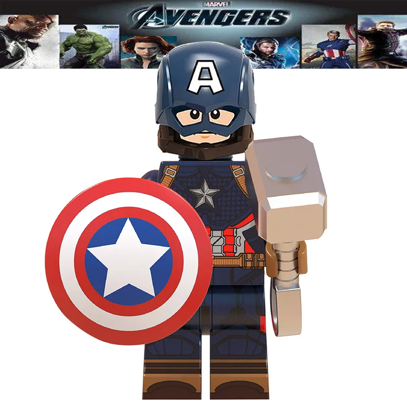 Super hero Building Block Avengers 4 Thor War Machine Captain America hammer For Kids Toy
Super hero Building Block Avengers 4 Thor War Machine Captain America hammer For Kids Toy