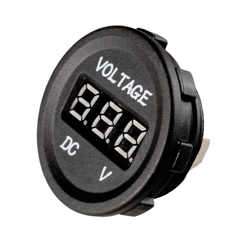 Measuring Round Motorcycle Boat Mini Protection Waterproof Tools Durable Car Mounted Universal Voltage Digital Voltmeter Truck
Measuring Round Motorcycle Boat Mini Protection Waterproof Tools Durable Car Mounted Universal Voltage Digital Voltmeter Truck