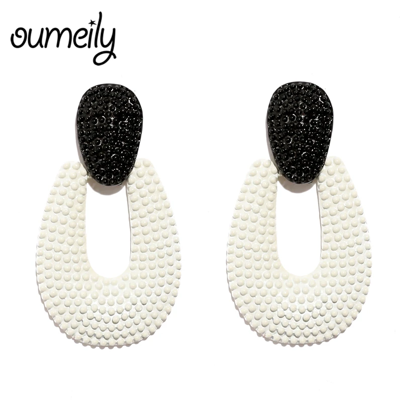 OUMEILY Long Drop Earrings Jewelry For Women Vintage Africa Dubai Wedding Bride Big Fashion Mix Black and White Cheap Earrings
OUMEILY Long Drop Earrings Jewelry For Women Vintage Africa Dubai Wedding Bride Big Fashion Mix Black and White Cheap Earrings