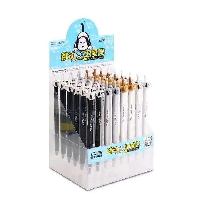 48 pcs Gel Pens Cartoon Want Want Dog black colored gel-inkpens for writing Cute stationery office school supplies
48 pcs Gel Pens Cartoon Want Want Dog black colored gel-inkpens for writing Cute stationery office school supplies
