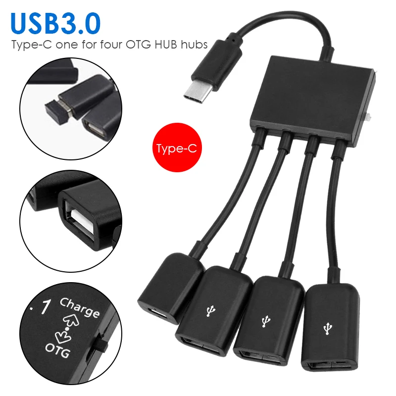 Durable USB Adapter Connector OTG Hub Desktop Universal Converter Networking
Durable USB Adapter Connector OTG Hub Desktop Universal Converter Networking