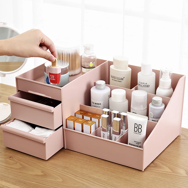 Drawer Cosmetic Storage Box Makeup Dressing Table Skin Care Rack Organizer Container Desktop Plastic Sundries Case Home Make Up
Drawer Cosmetic Storage Box Makeup Dressing Table Skin Care Rack Organizer Container Desktop Plastic Sundries Case Home Make Up