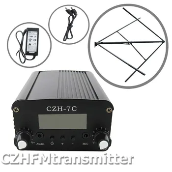 CZH CZE-7C7W FM stereo PLL broadcast transmitter hot sale 76-108MHZ+Circularly polarized FM antenna kit
CZH CZE-7C7W FM stereo PLL broadcast transmitter hot sale 76-108MHZ+Circularly polarized FM antenna kit