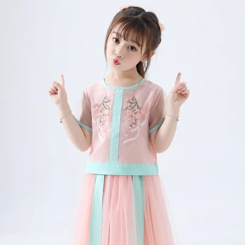 Hanfu Costumes Girls Chinese Style Tang Suit Chinese Folk Dance Clothes Chinese Ancient And Traditional Hanfu Costumes DQL638
Hanfu Costumes Girls Chinese Style Tang Suit Chinese Folk Dance Clothes Chinese Ancient And Traditional Hanfu Costumes DQL638
