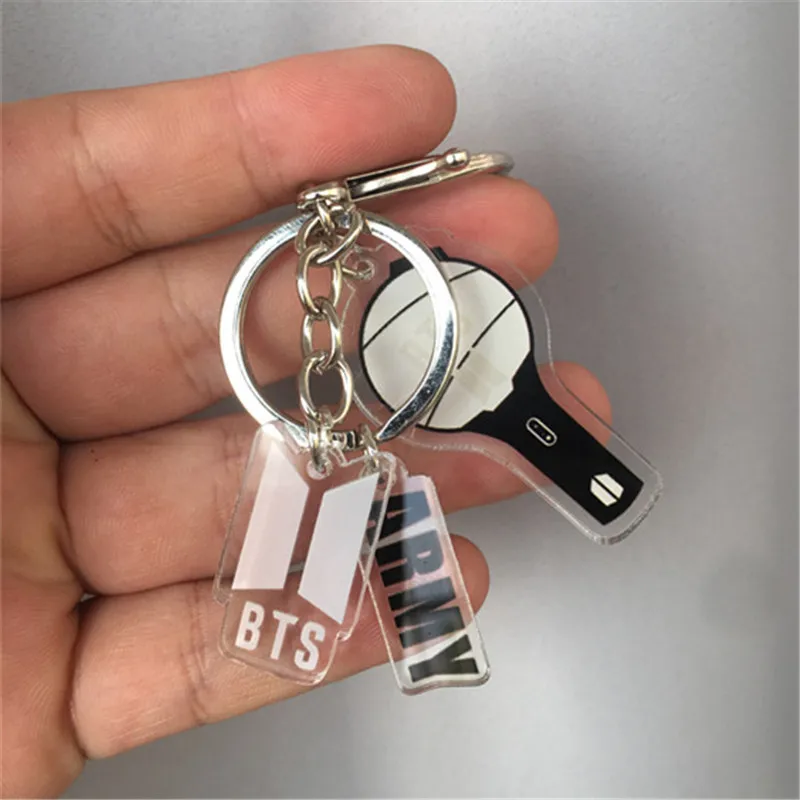 Kpop Keychain Bangtan Boys Key Chain Love Yourself Acrylic Men Women Female Lightstick Keyring Accessories HF279
Kpop Keychain Bangtan Boys Key Chain Love Yourself Acrylic Men Women Female Lightstick Keyring Accessories HF279