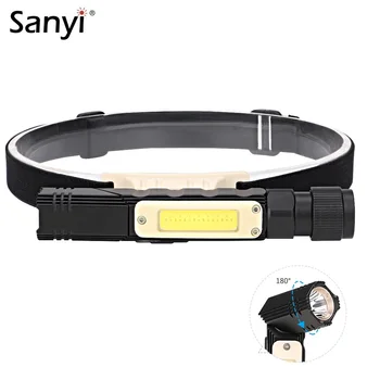 COB LED Headlight Headlamp Magnetic Flashlight White Red Head Torch USB Charging Built-in Battery Head Lantern For Night Fishing
COB LED Headlight Headlamp Magnetic Flashlight White Red Head Torch USB Charging Built-in Battery Head Lantern For Night Fishing