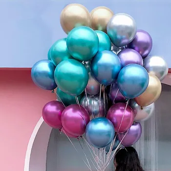 100pcs Metallic Balloons gold Latex Wedding glossy metal Ballon kids Birthday Party home decorating balloon supplies 12 inch
100pcs Metallic Balloons gold Latex Wedding glossy metal Ballon kids Birthday Party home decorating balloon supplies 12 inch